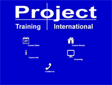 Tablet Screenshot of project-training.net